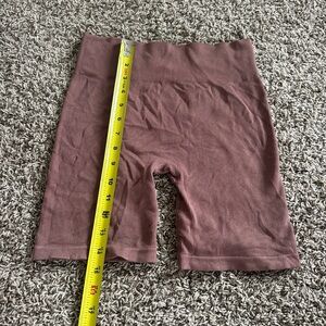 Gilly Hicks Chocolate Brown Biker Shorts